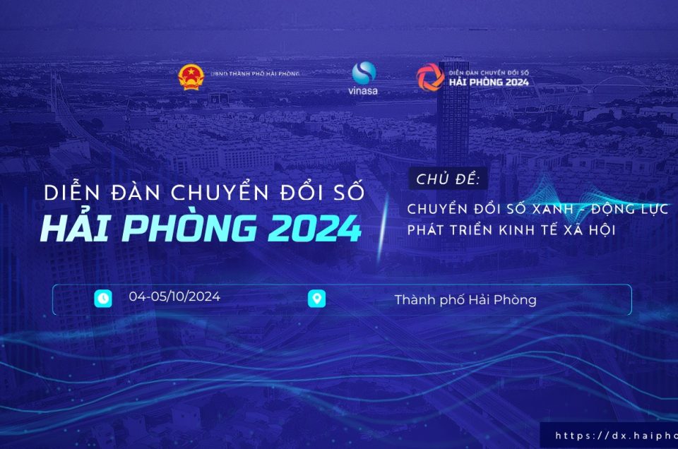 DX Hải Phòng 2024: Mời tham gia Diễn đàn Chuyển đổi số xanh